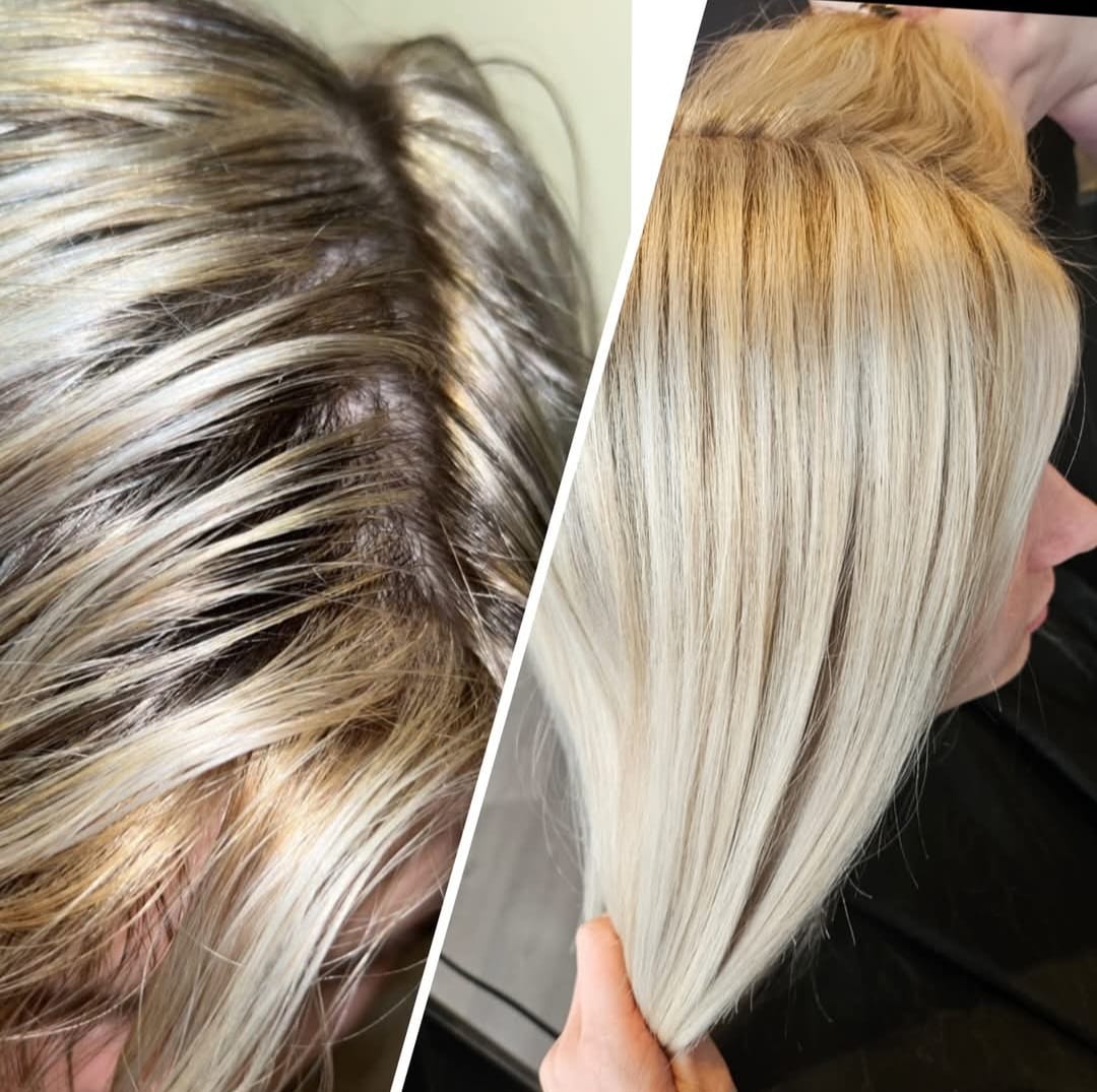 Professional Highlighting - Expert foil placement and blonde highlights at Stella's Hair & Beauty Salon Barnsley