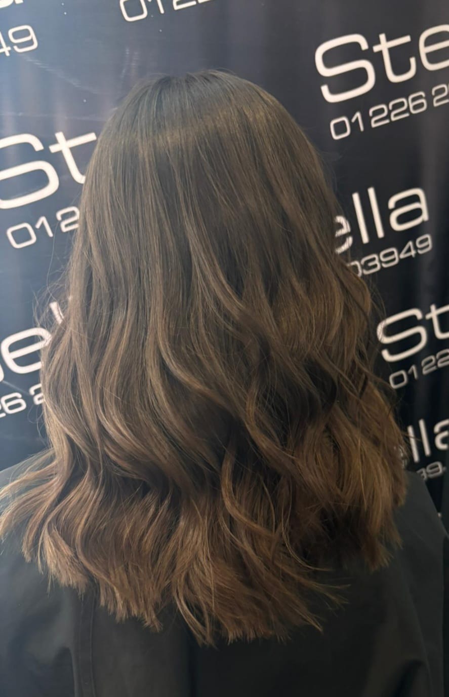 Golden Blonde Highlights - Beautiful golden blonde highlights with shine at Stella's Hair & Beauty Salon Barnsley