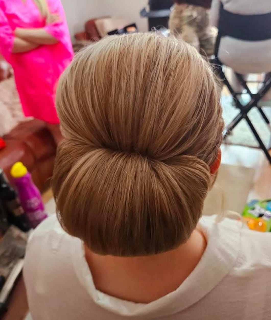 Classic Chignon - Timeless chignon perfect for formal occasions at Stella's Hair & Beauty Salon Barnsley