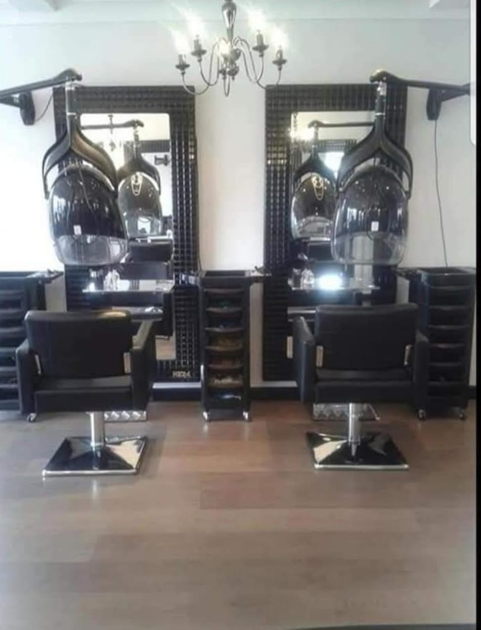 Professional Hair Stations at Stella's Hair & Beauty Salon Barnsley - Professional salon interior