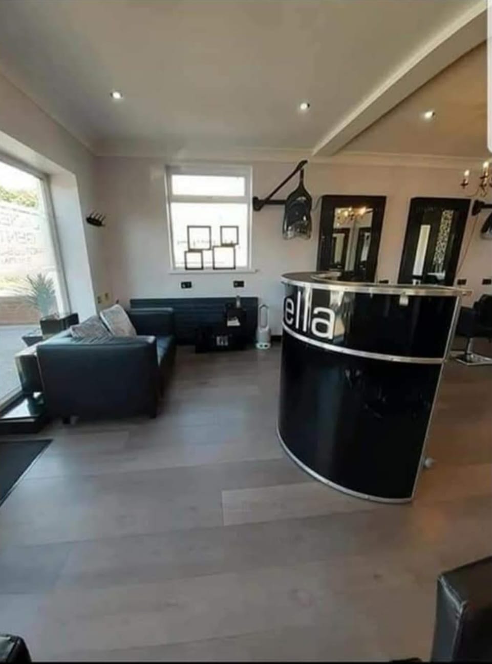 Modern Reception Area at Stella's Hair & Beauty Salon Barnsley - Professional salon interior