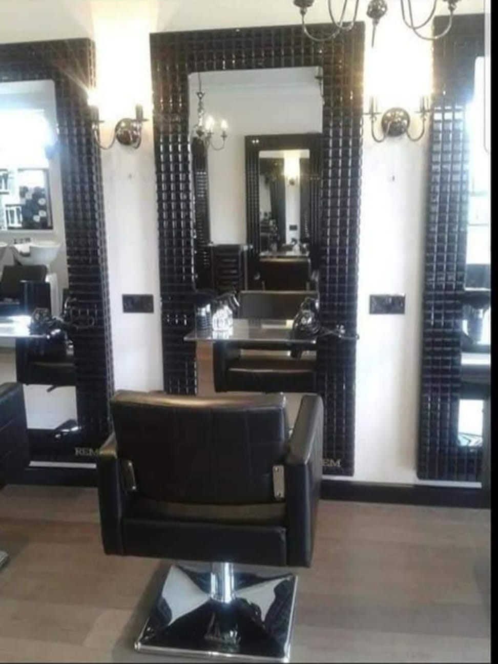 Individual Styling Stations at Stella's Hair & Beauty Salon Barnsley - Professional salon interior